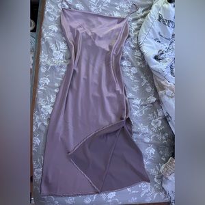 Rose Satin Dress